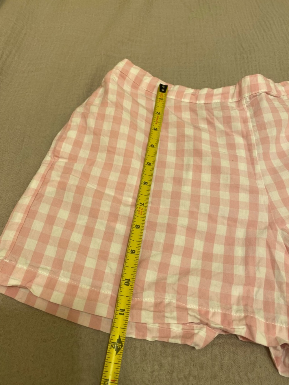 Zara Barbie Set ( M & 36 B) Pink Gingham Bustier Crop Top & Shorts Set - Women - Picture 9 of 10